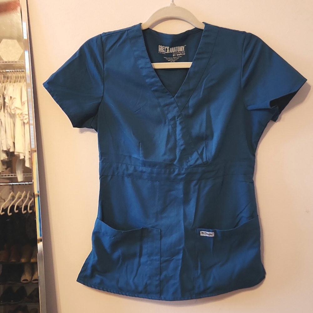Grey's Anatomy scrub top XS